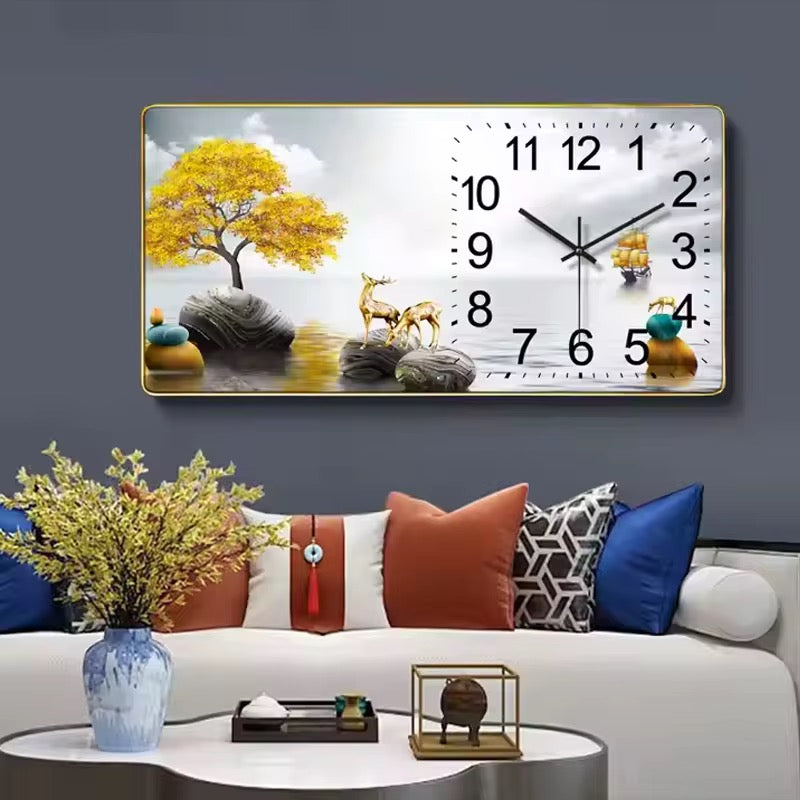 Horloge murale décorative