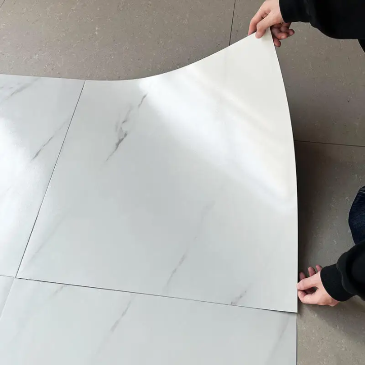 Papier marbre PVC pour le sol