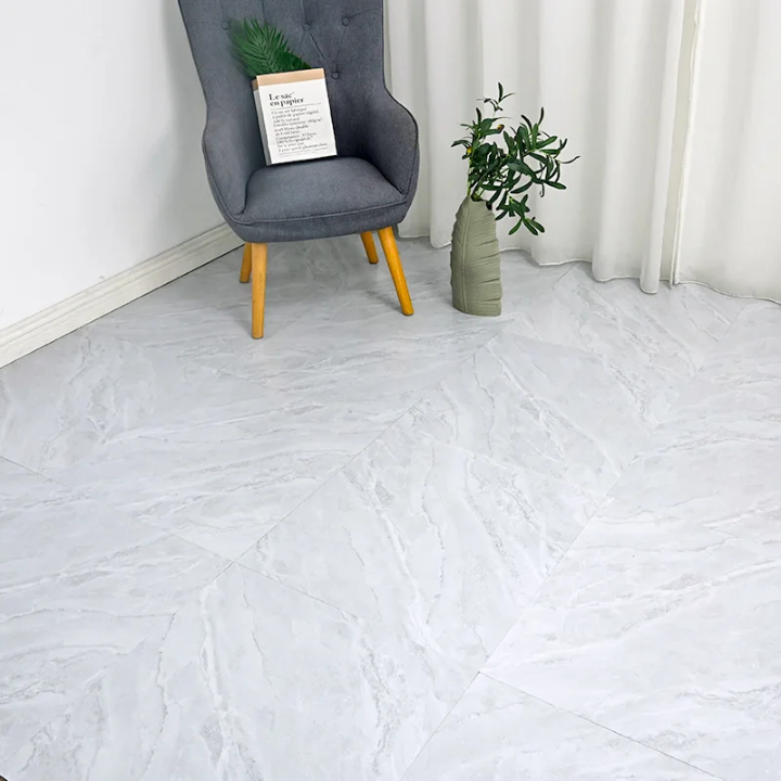 Papier marbre PVC pour le sol