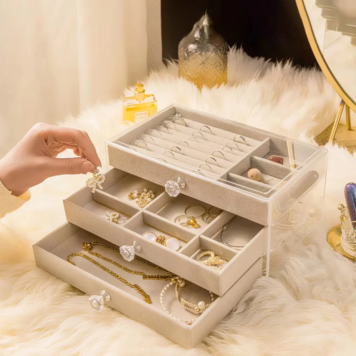 Boîte de rangement à tiroirs