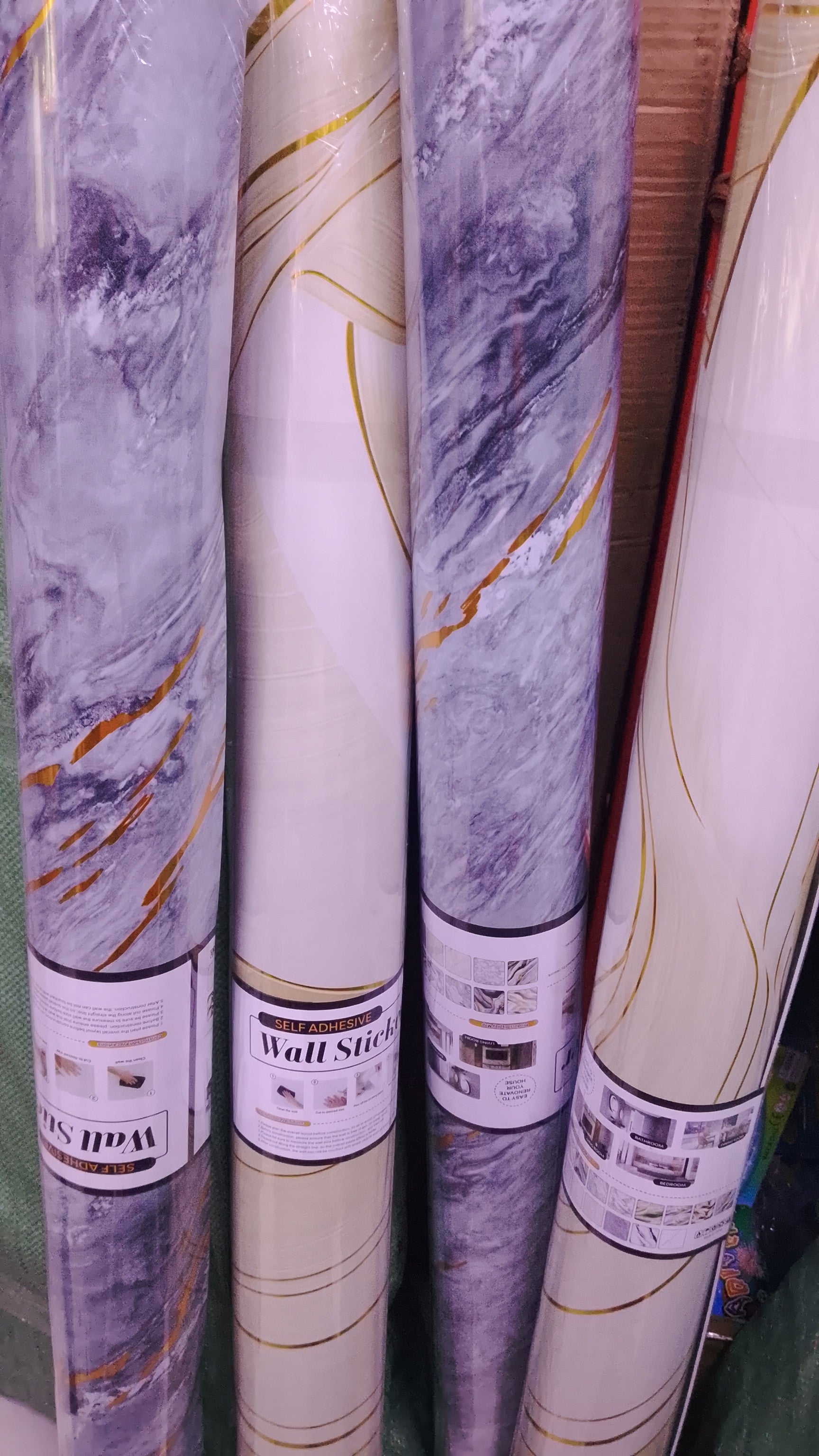 Marbre vynil pour le mur