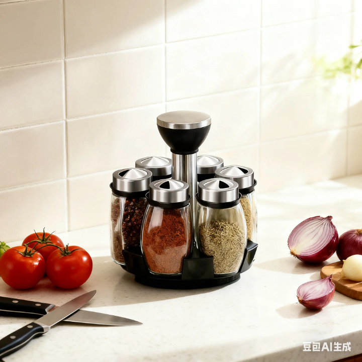 Porte épices rotatifs