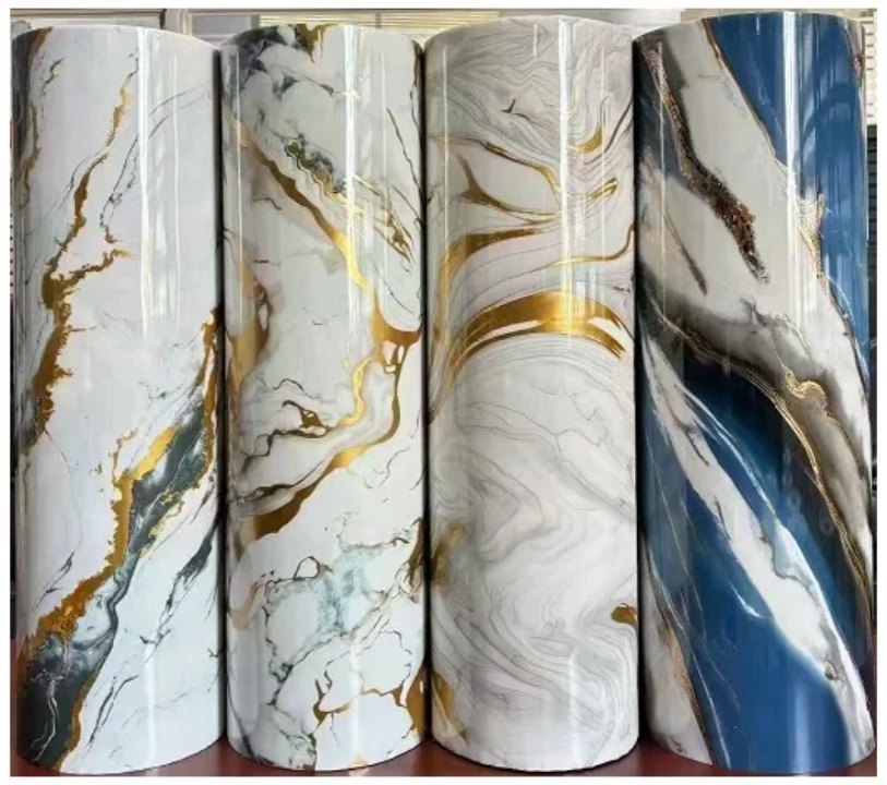 Papier peint marbre PVC