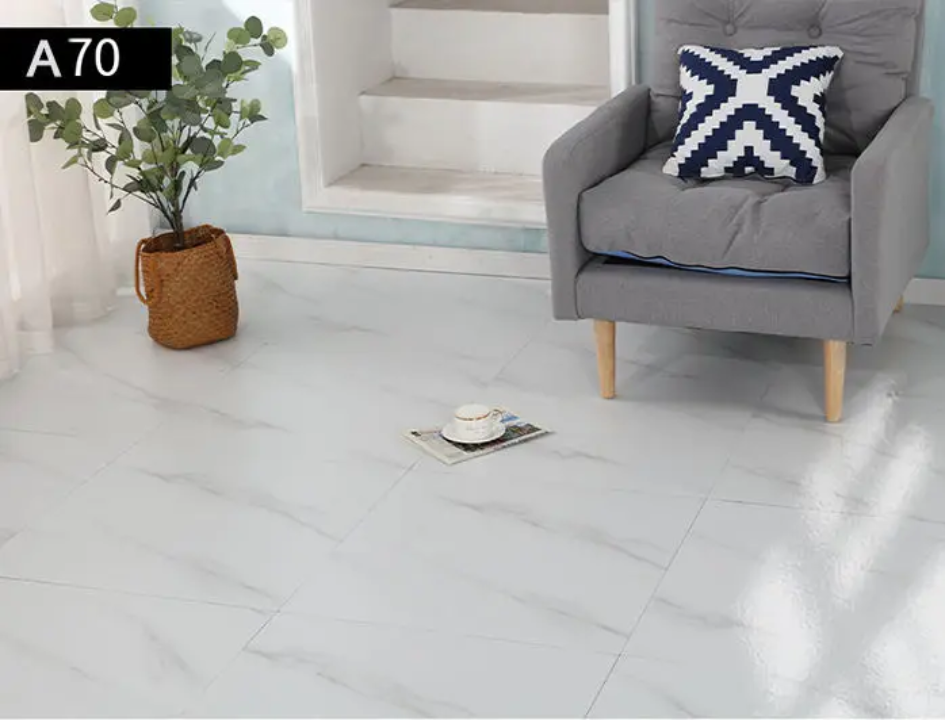 Papier marbre PVC pour le sol