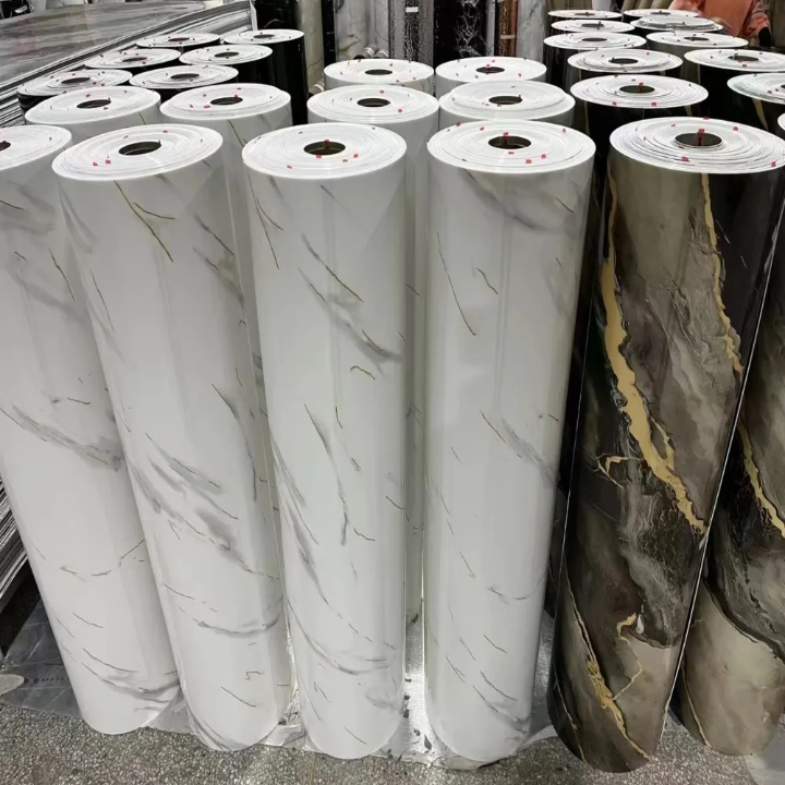 Papier peint marbre PVC