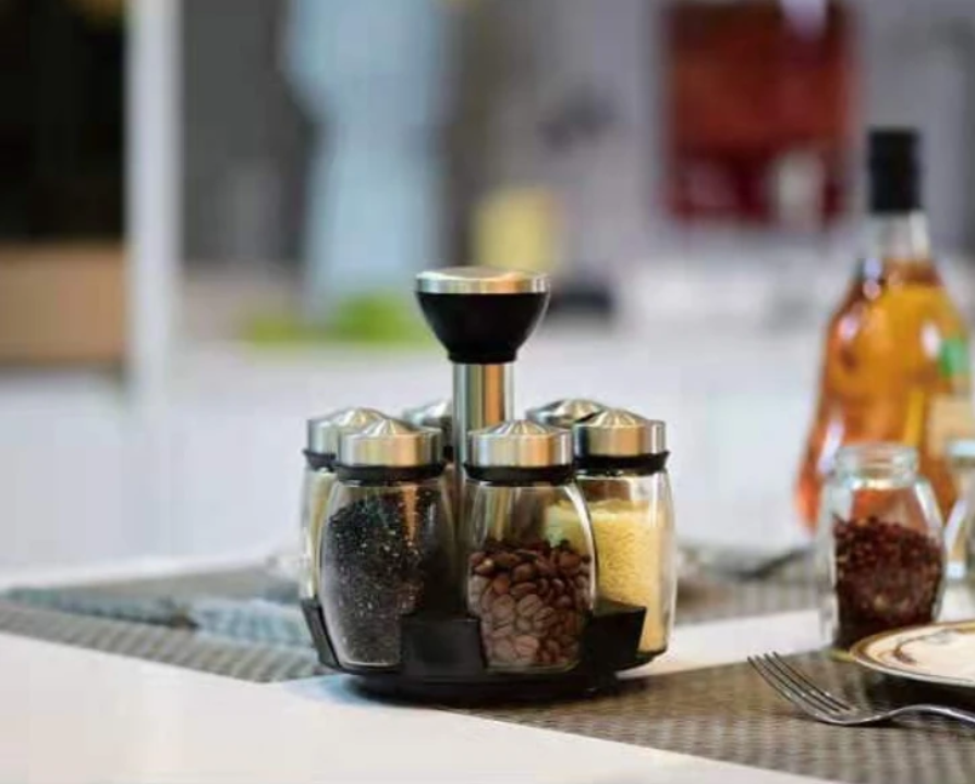 Porte épices rotatifs