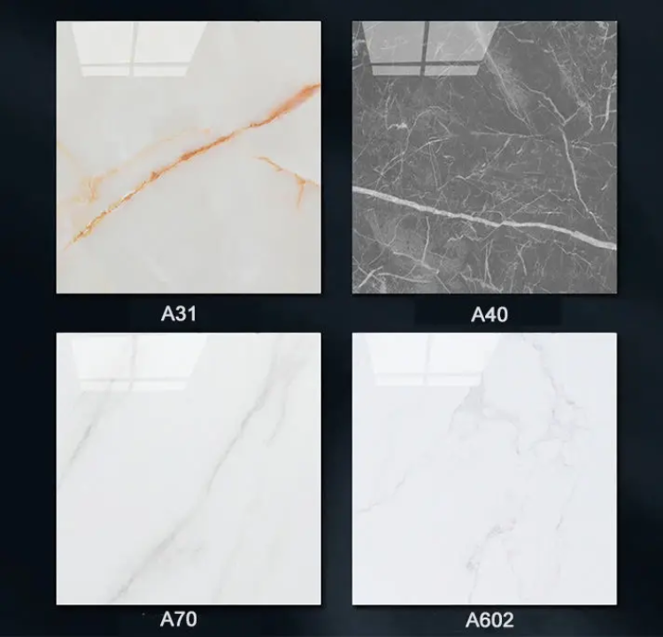 Papier marbre PVC pour le sol