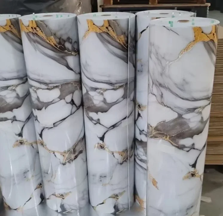 Papier peint marbre PVC