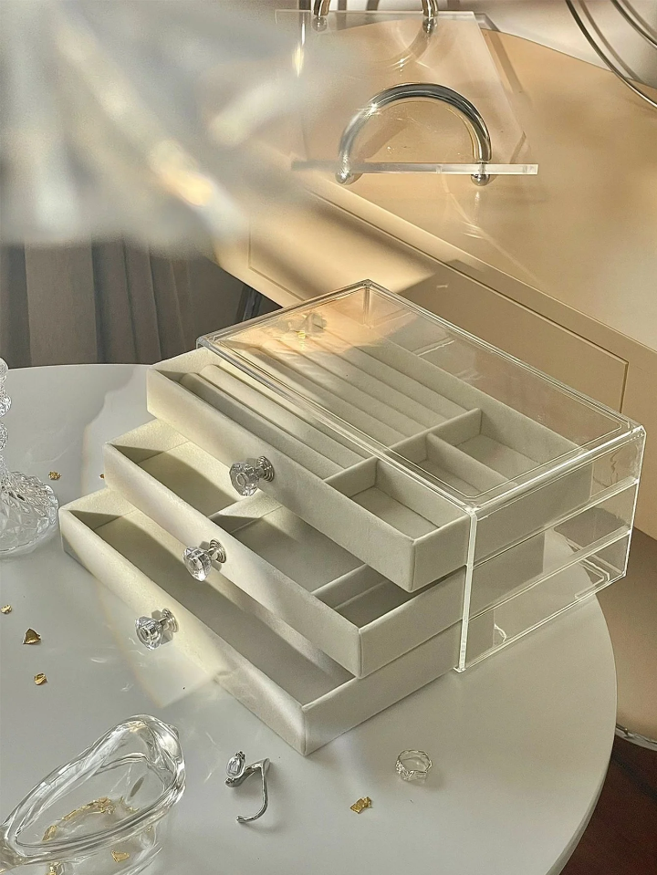 Boîte de rangement à tiroirs